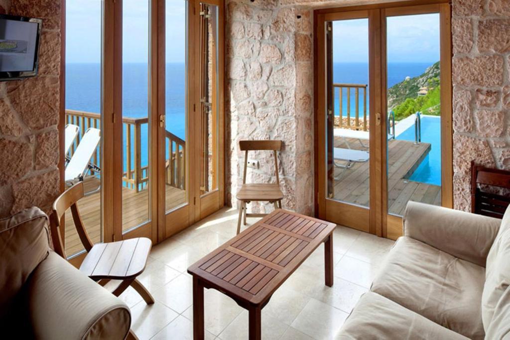 Beyond Villas Áyios Nikítas Szoba fotó